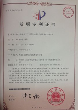 Factory a seawater circulating water system of dual channel water treatment method(一)