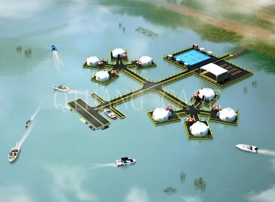 Leisure Platform In Water